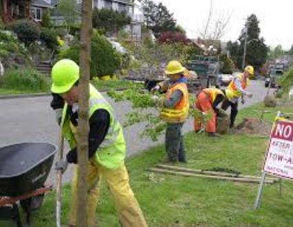 creww men out doing the work