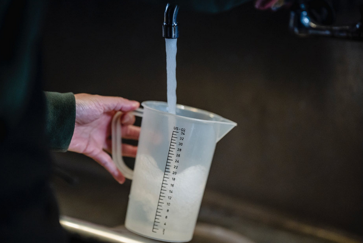 filtered water