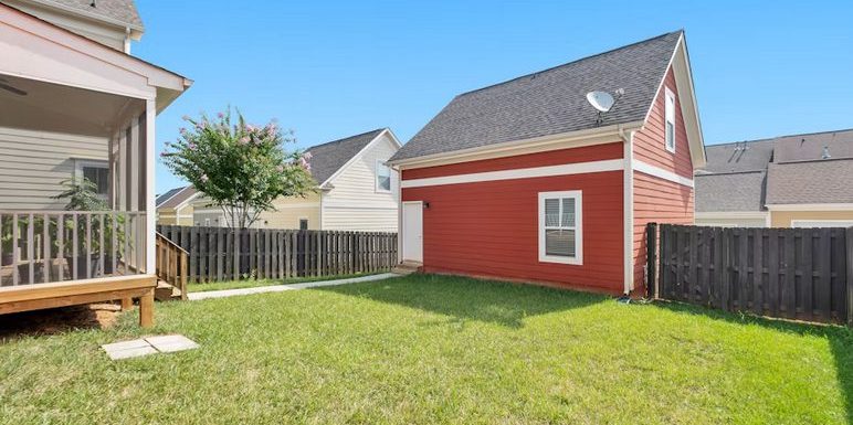 empty backyard